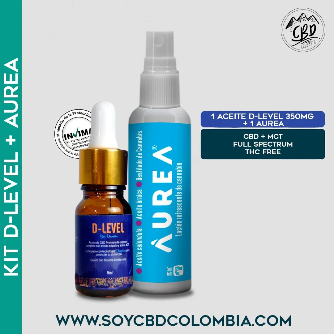 KIT ACEITE D LEVEL CON LOCION AUREA